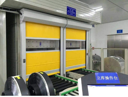 ซื้อ สายการประกอบ ประตูลอกเร็ว 0.8m/S - 1.2m/s ประตูปิดม้วนขนาดเล็ก online manufacture