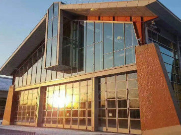 ซื้อ ประตูพับโปร่งจากเหล็กอลูมิเนียม สําหรับห้องแสดงสินค้าพาณิชย์ ร้านขายรถยนต์ 4S online manufacture