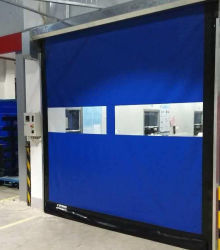 ซื้อ โครงสร้างซิป ความเร็วสูง กลม PVC ประตูสําหรับห้องสะอาด online manufacture