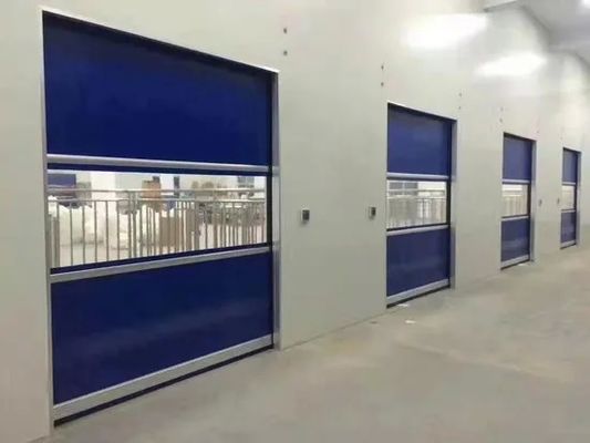 ซื้อ High Speed Spiral Door with High Frequency Opening 1000-1500 Times/Day 220/380V 50Hz 750W Motor and Wind Resistance 15-20m/s online manufacture