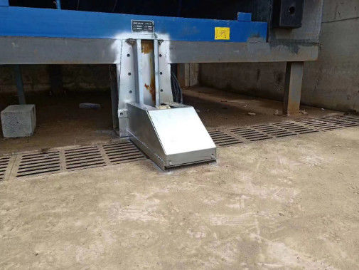 เครื่องจํากัดภาระของรถบรรทุกมือ สําหรับเชื่อมรถบรรทุกกับแพลตฟอร์ม