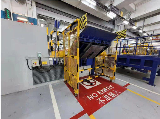 ไฮดรอลิก โหลดตั้ง Dock Leveler สําหรับสถานที่เก็บรักษาความเย็นทางรถไฟฟ้า