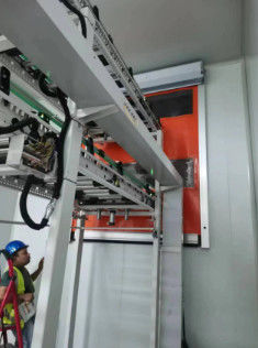 การทํางานสูง Small Fast Roller Shutter ประตูสําหรับ Logistics คอนเวียร์เบลท์