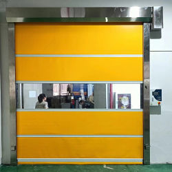 โรงงาน Hot Model ความเร็วสูง Rolling Shutter ประตู PVC