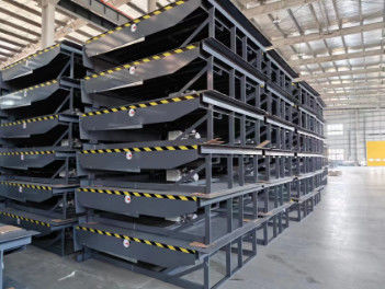 อัตโนมัติ Pit ไฮดรอลิก Dock Leveler กับขนาดที่กําหนดเองและความจุในการบรรทุกสําหรับคลังสินค้า